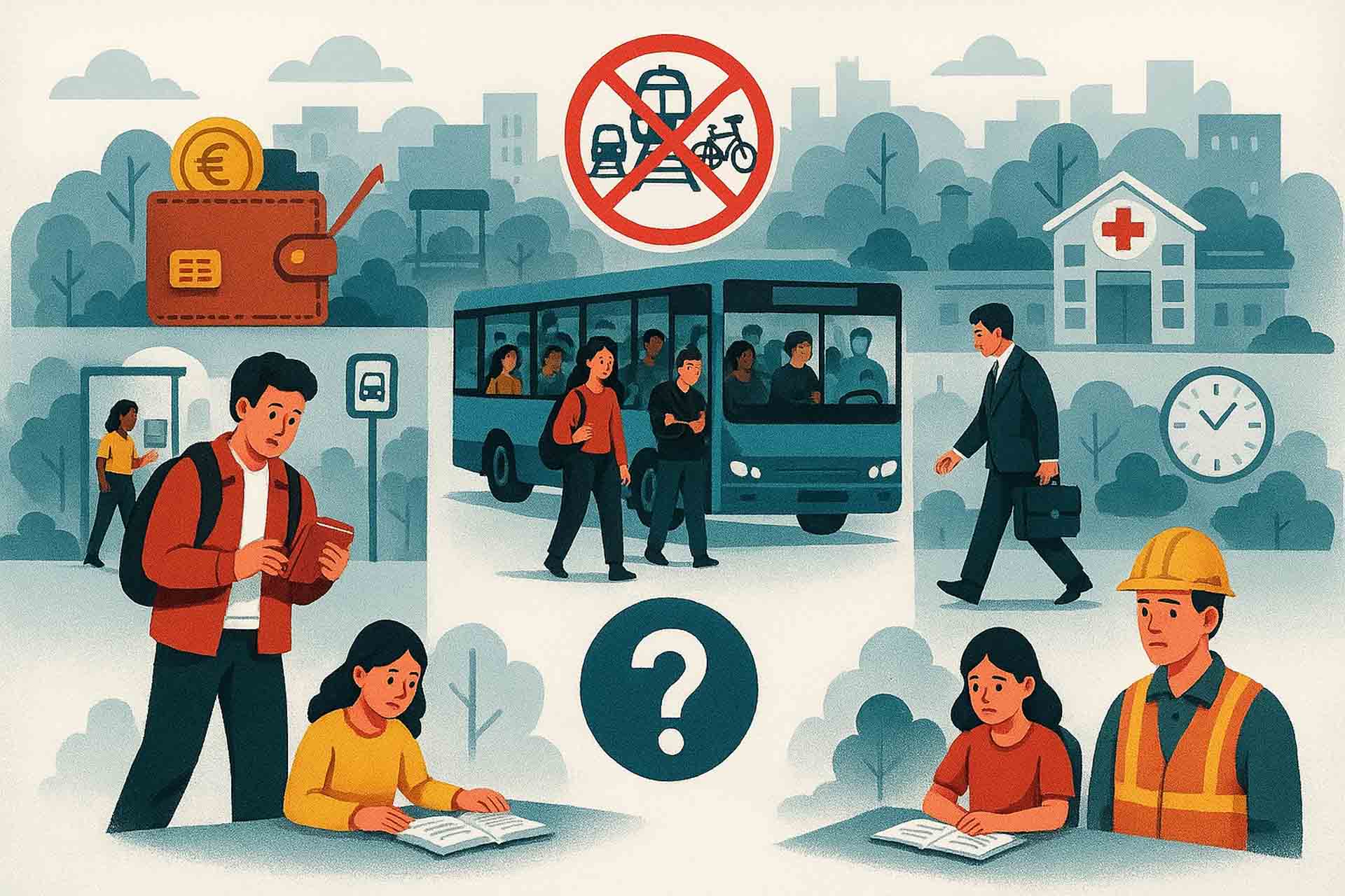Europäische Mobilitätswoche: Wer leidet unter Verkehrsar­mut?