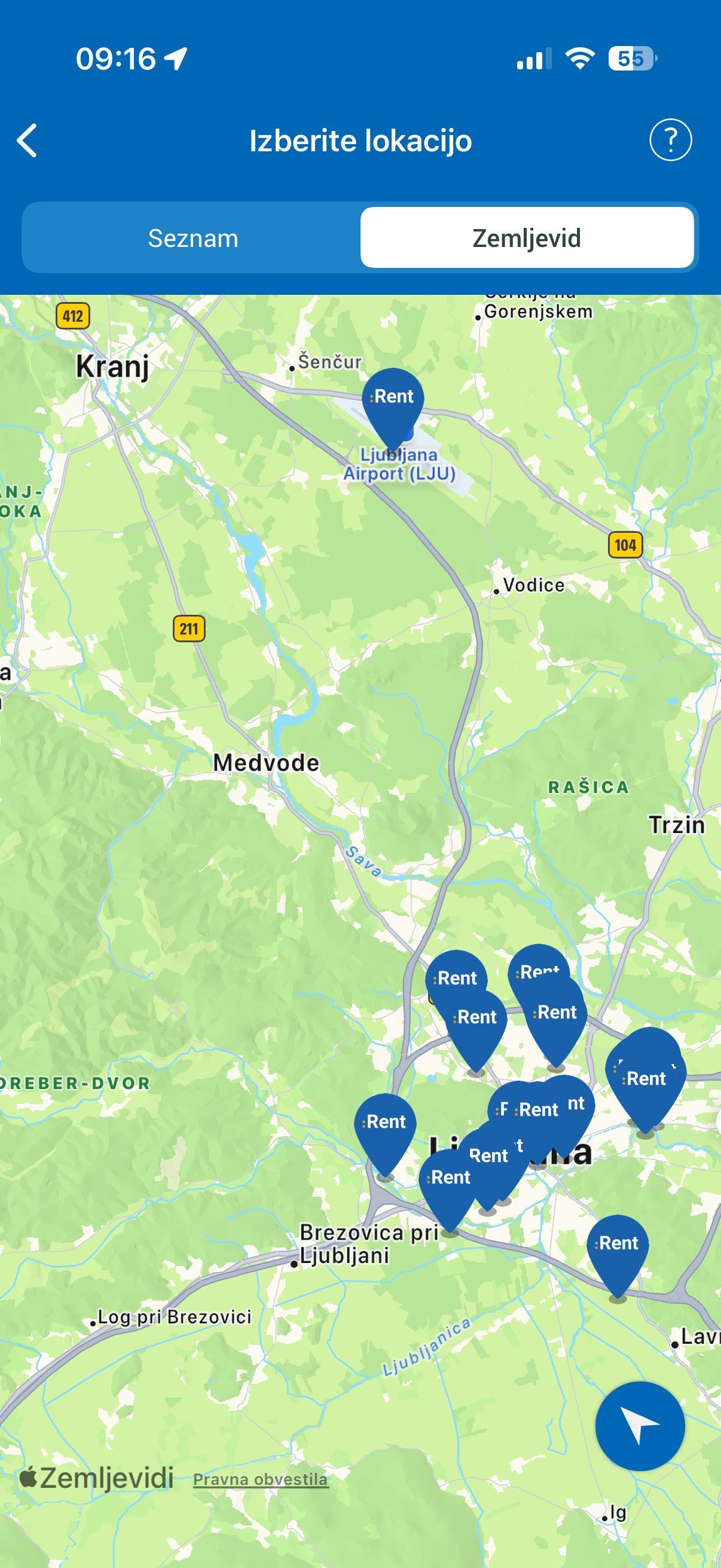 Fahrzeug übernehmen